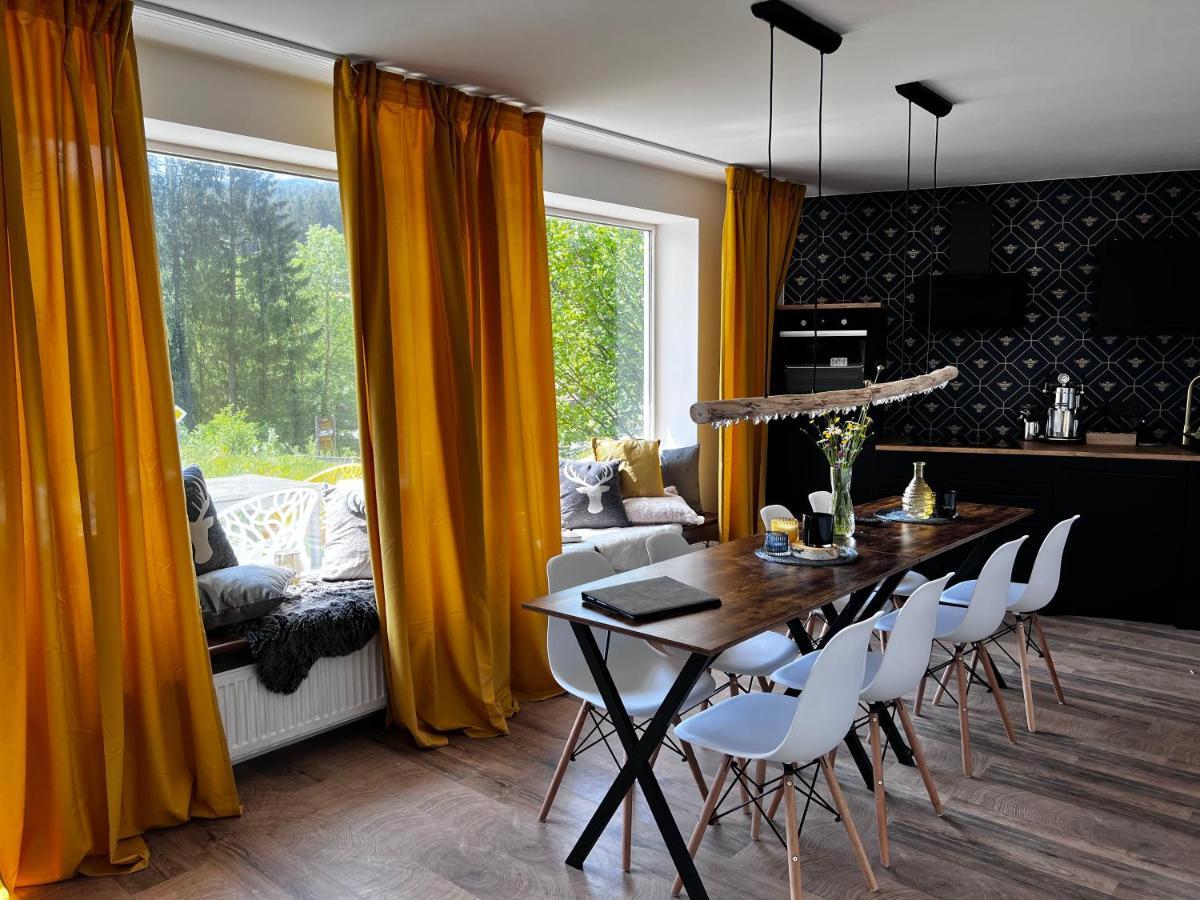 Bavaria Mountain Lodge Ski Arber Osser Bayrischer Wald Designer Ferienwohnung Lohberg Exterior photo